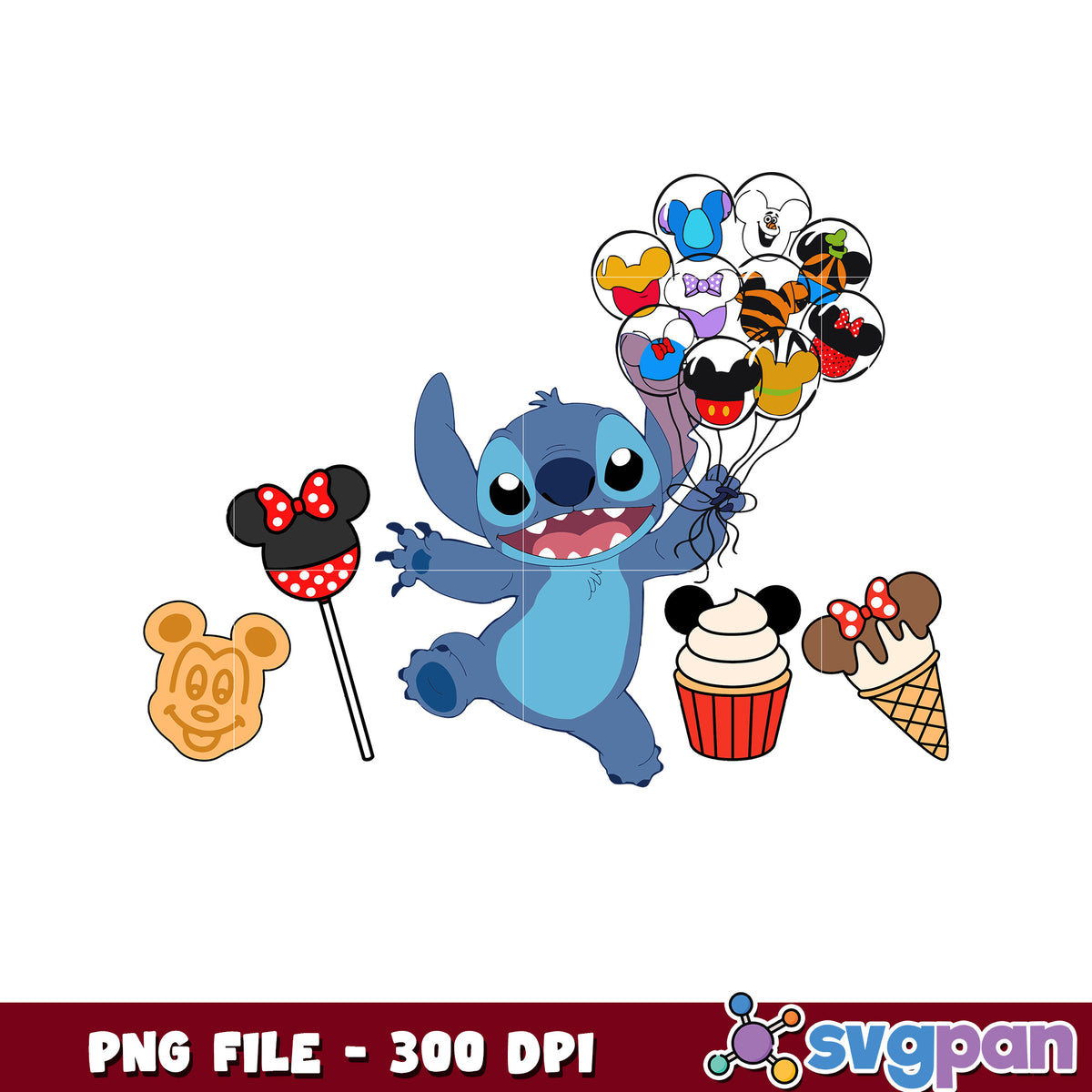 Stitch png, chistmas png, christmas cards​ png