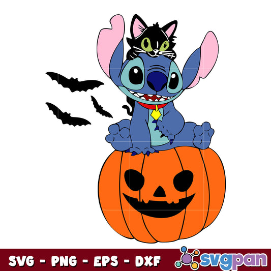 Halloween Pumpkin Stitch svg
