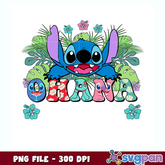 Stitch say ohana png, lilo and stitch png, disney png