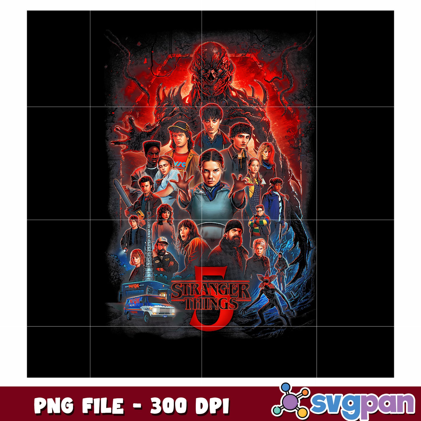 Stranger things 5 png, netflix movie png png, the upside down png png