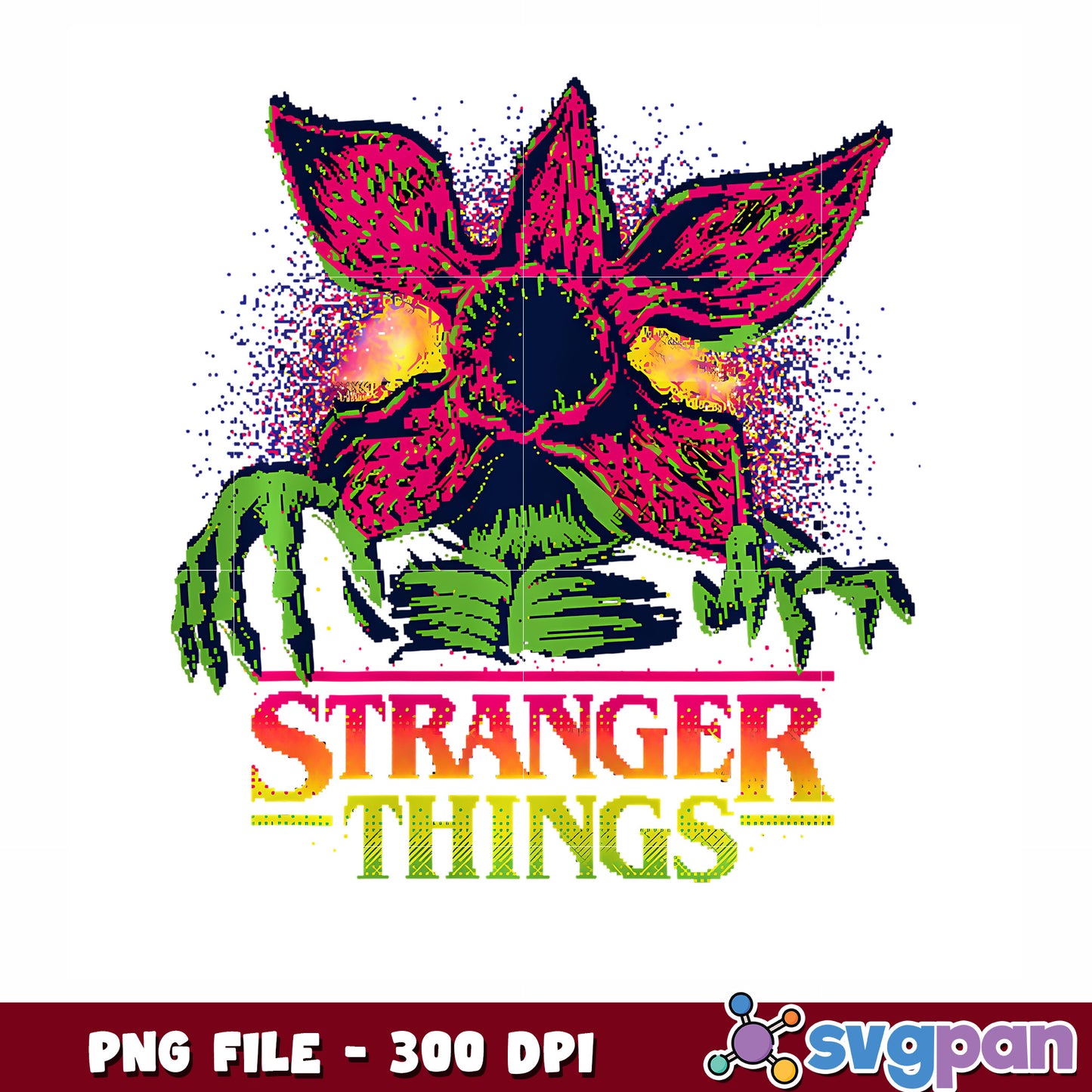 Stranger things monster png, netflix​ stanger things png, monster png