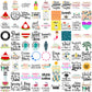 Summer quotes svg bundle, summer dresses svg, first day of summer svg