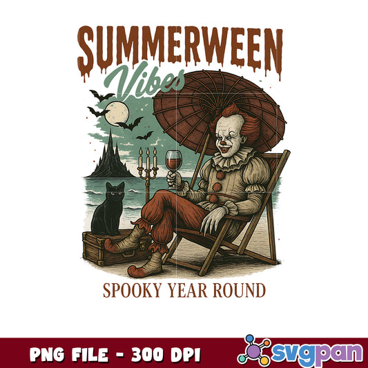 Summerween pennywise png