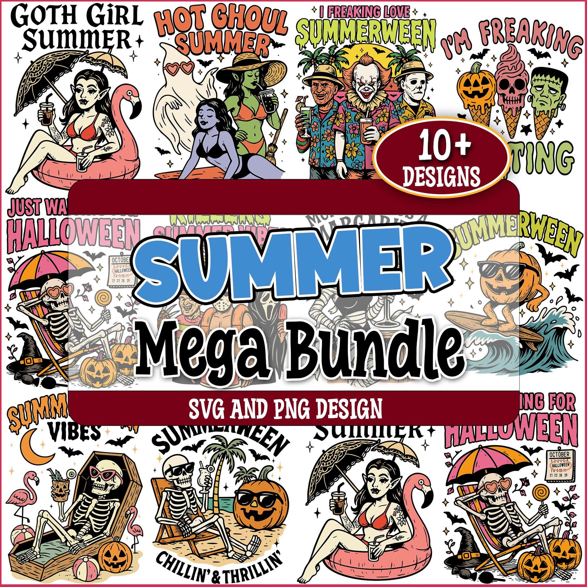 Summerween svg bundle