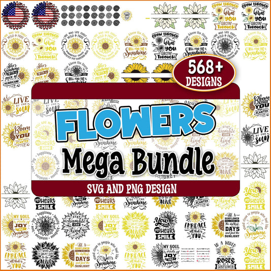 Sunflower svg bundle