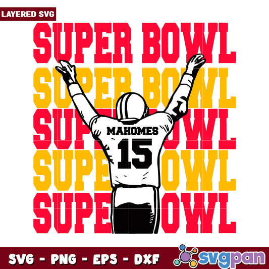 Super Bowl SVG Design for Fans, Celebrate Your Love of Football