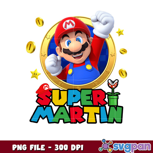Super martin png, super mario png, mario characters png