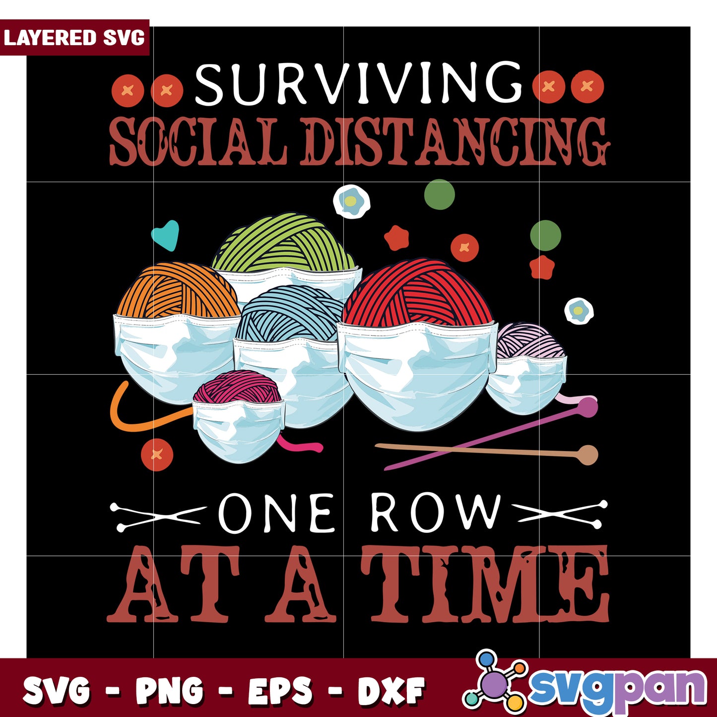 Surviving Social Distancing with Yarn, Create One Row at a Time