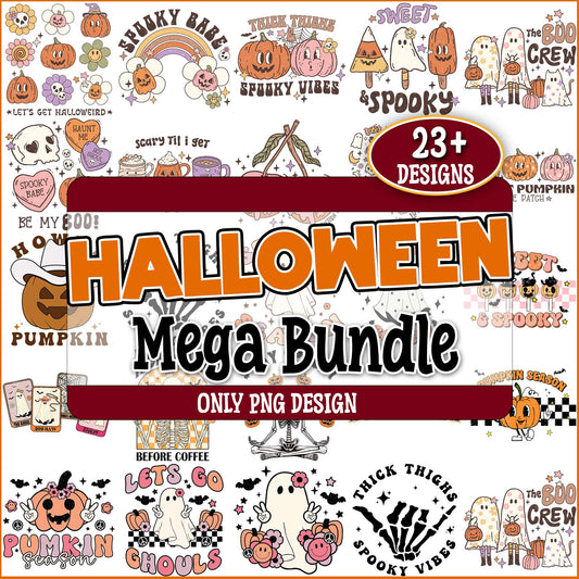 Sweet halloween png bundle