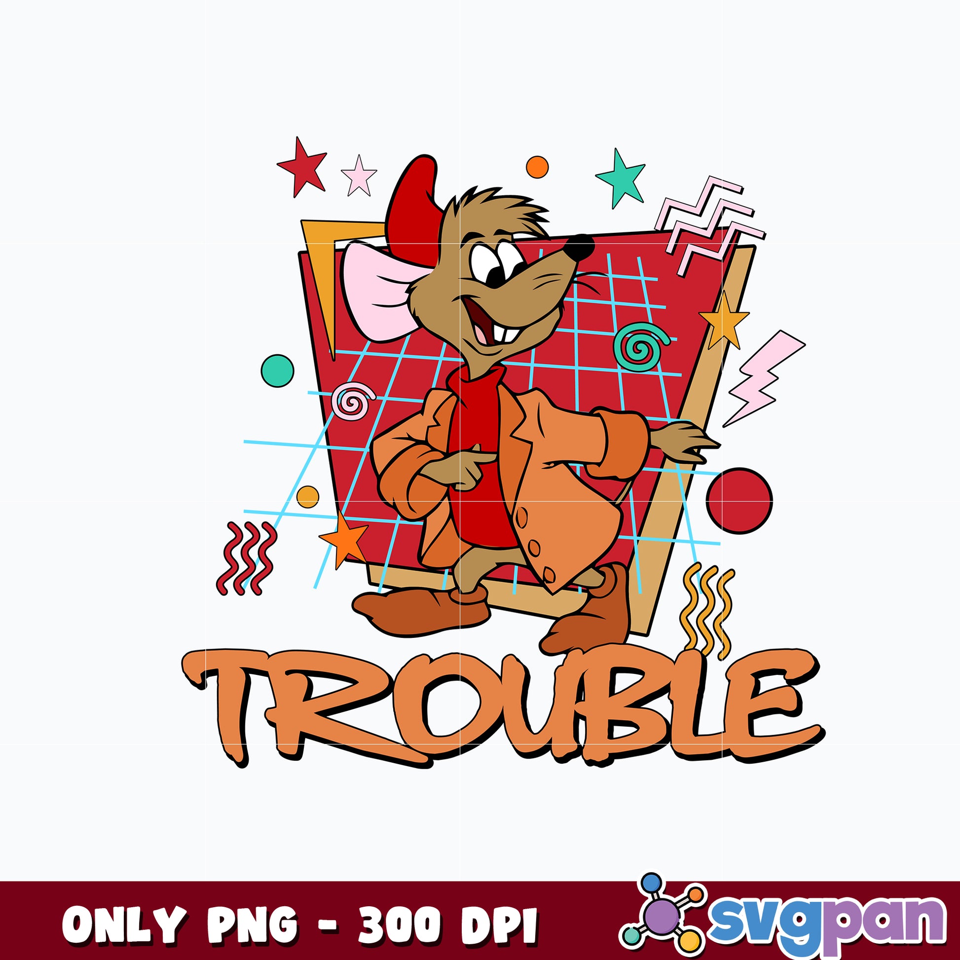 TRouble disney vacation png