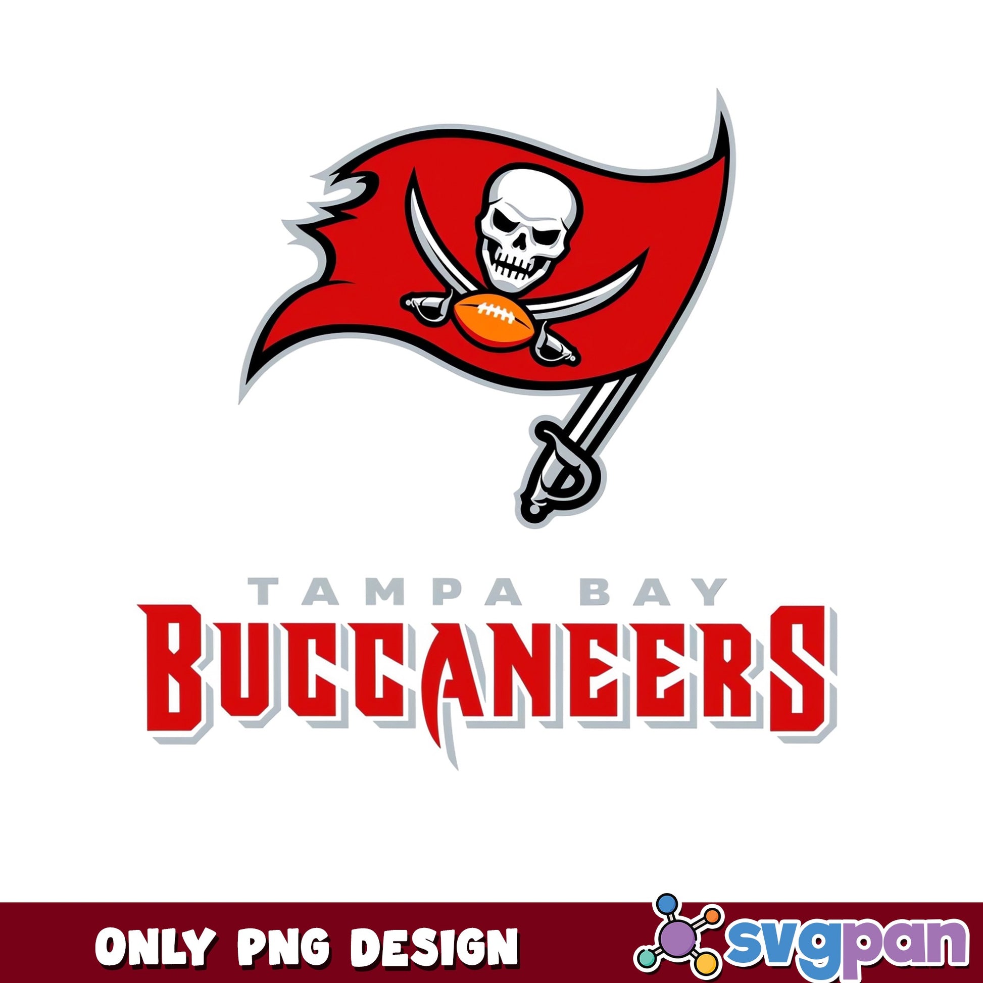 Tampa Bay Buccaneers PNG, NFL Football Team Logo, Bucs PNG