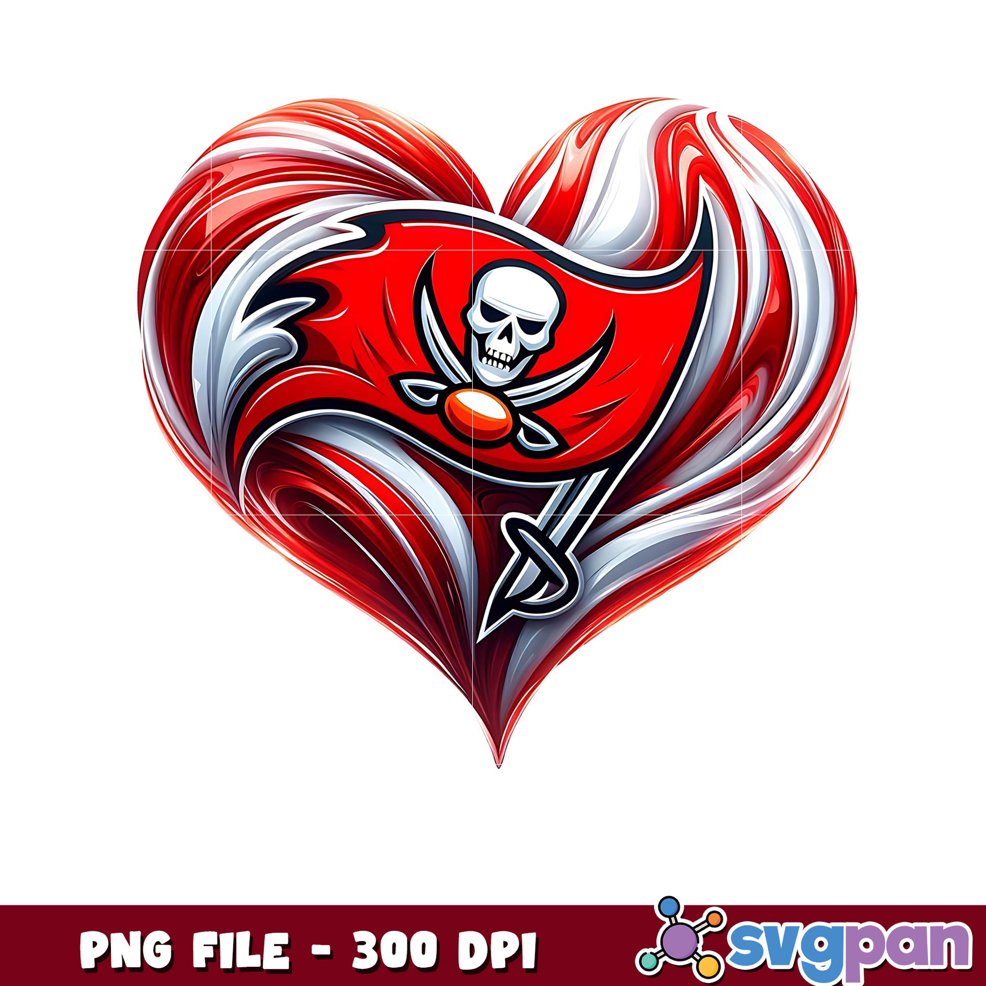 Tampa bay buccaneers heart png, nfl reddit​ png, nfl network​ png