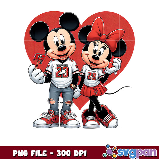 Tampabay buccaneers mickey minnie png, nfl picture png, nfl pre season png