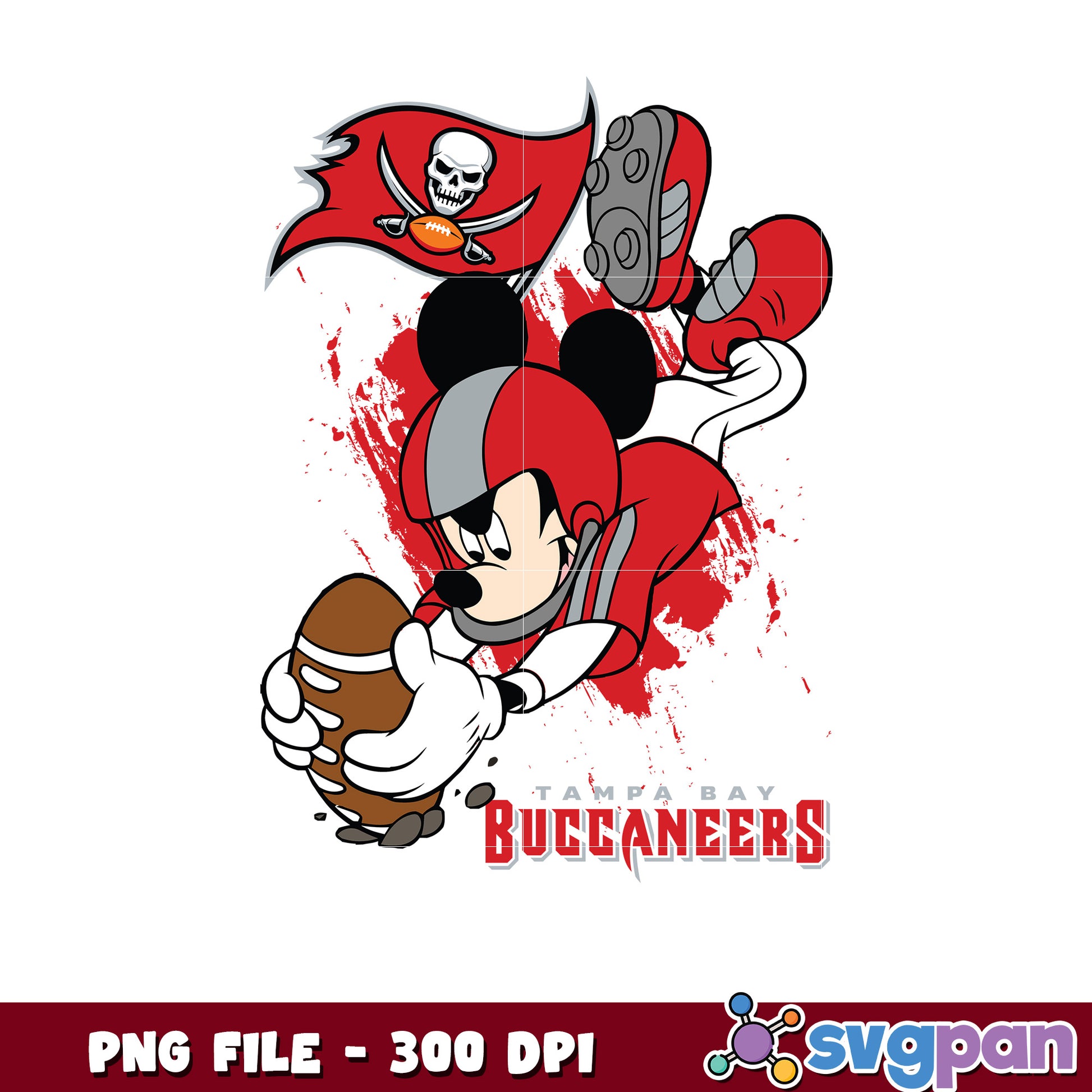 Tampa bay buccaneers mickey png, national football league png, nfl mickey mouse png