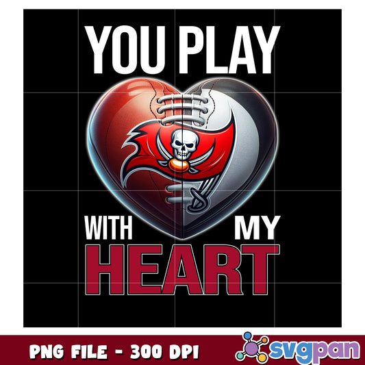 Tampa bay buccaneers nfl heart png, super bowl 2025 png, nfl games today png