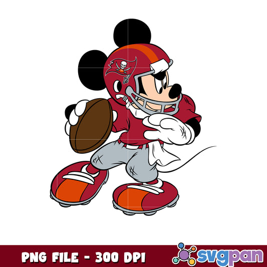 Tampa bay buccaneers nfl mickey mouse logo png, american football league png, nfl teams png