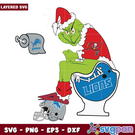 Tampabay buccaneers svg, christmas toys svg, the grinch 2 svg