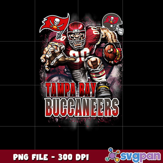 Tampa bay buccanners logo helmet and mascot png, super bowl png, american football png
