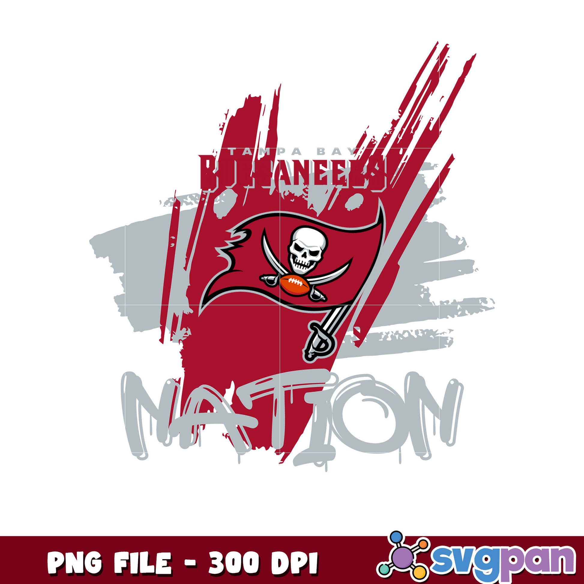 Tampa bay buccanners nfl helmet nation design png, american football png, nfl nfl super bowl​  png