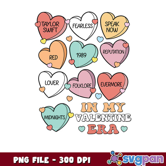Taylor Swift Valentine Hearts Design, Perfect for Gifts