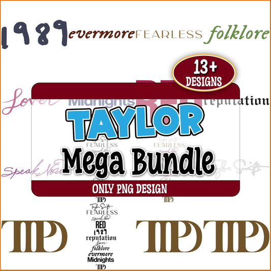 Taylor swift album png bundle