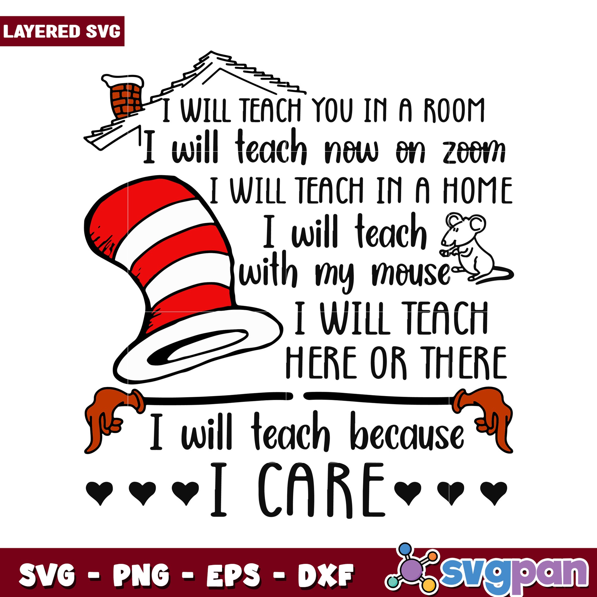 Teaching SVG Design for Home and Classroom Decor, Perfect Gift Idea