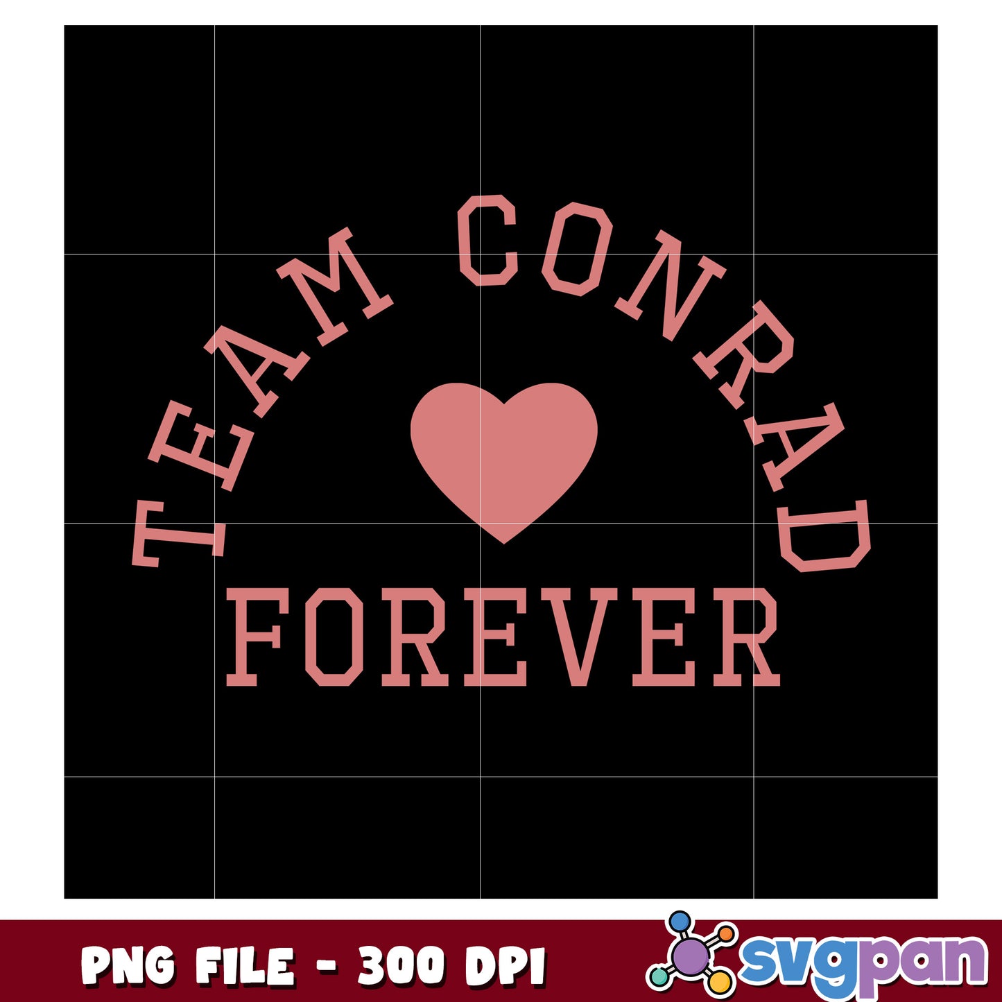 Team conarad forever png, american artist png, us music png