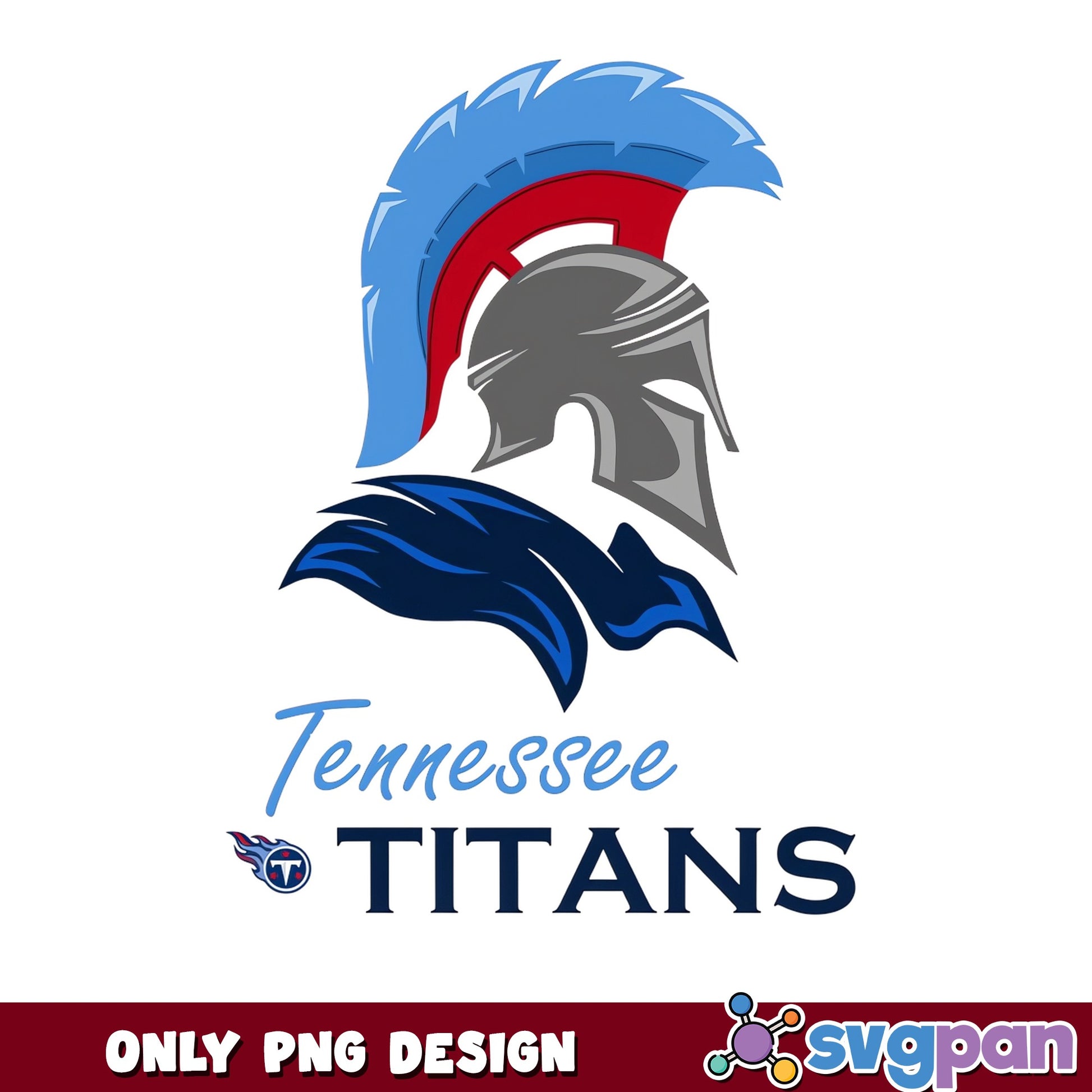 Tennessee Titans PNG, NFL Football Team Design, Titans PNG