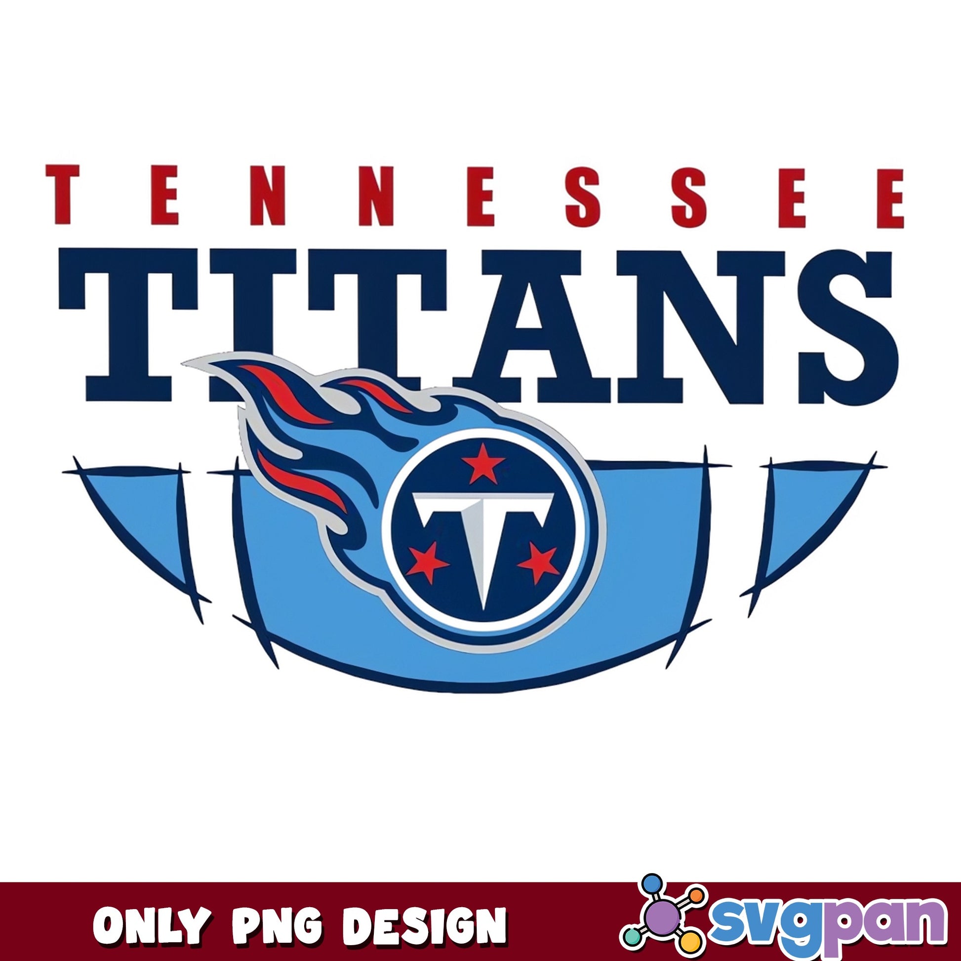 Tennessee Titans PNG, NFL Football Team PNG, Titans Logo PNG