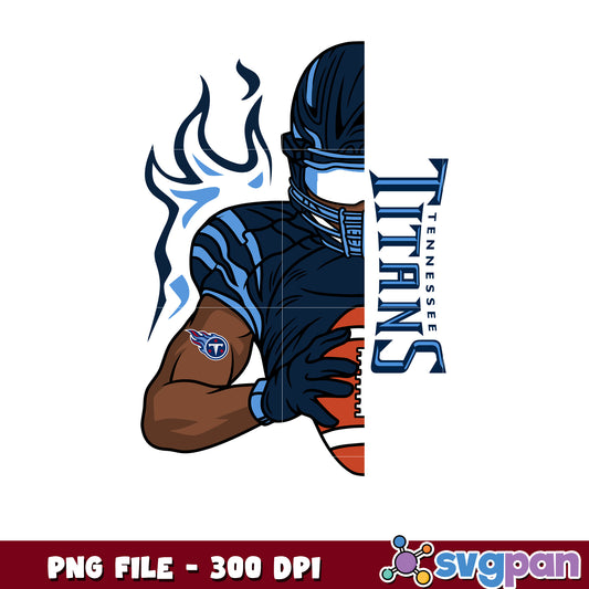 Tennessee titans nfl player design png, american football png, nfl nfl super bowl​  png