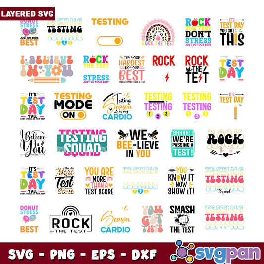 Testing Motivation Bundle SVG Files for Creativity