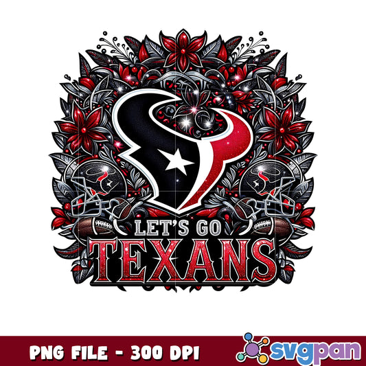 Texans let's go png, nfl games png, american football png