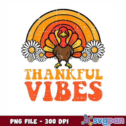 Thanksful vibes png, funny animals png, thanksgiving png