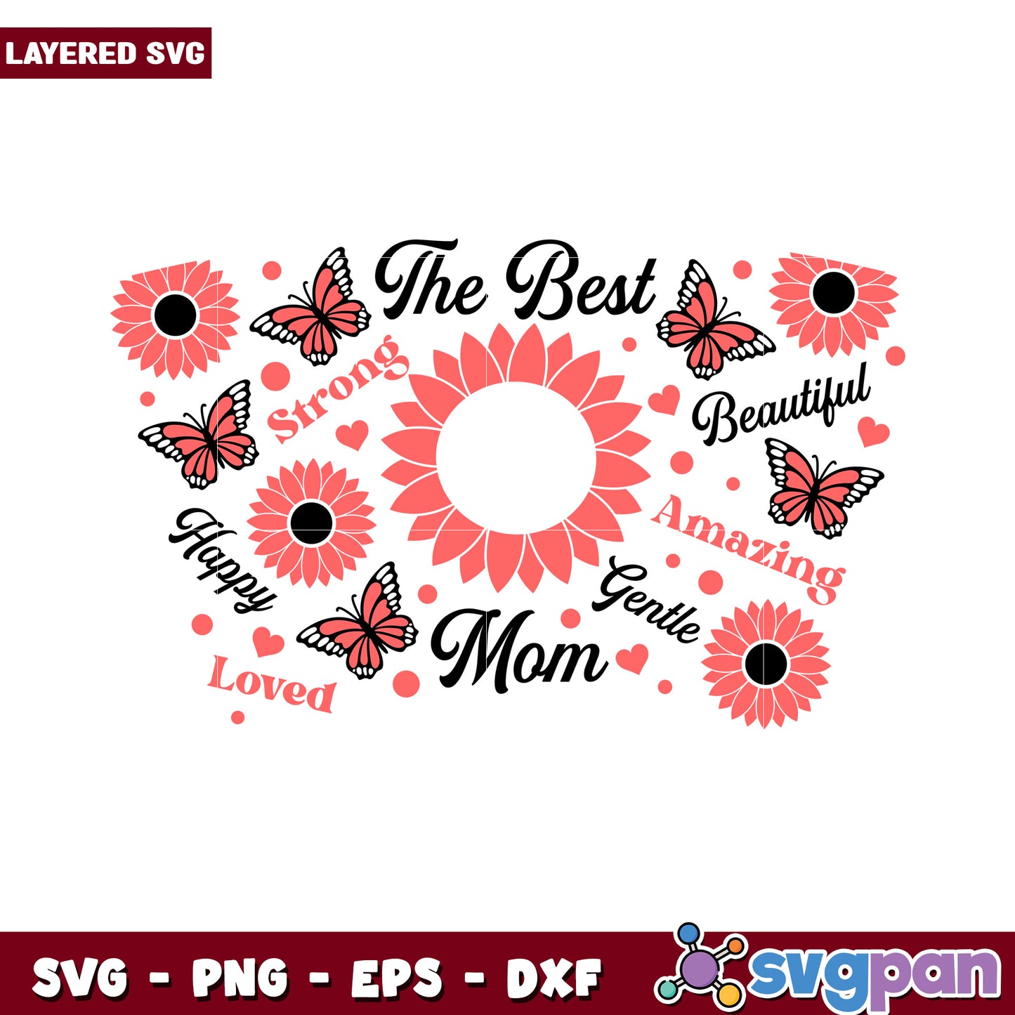 The Best Mom Quote Design, Celebrate Strength and Love Today