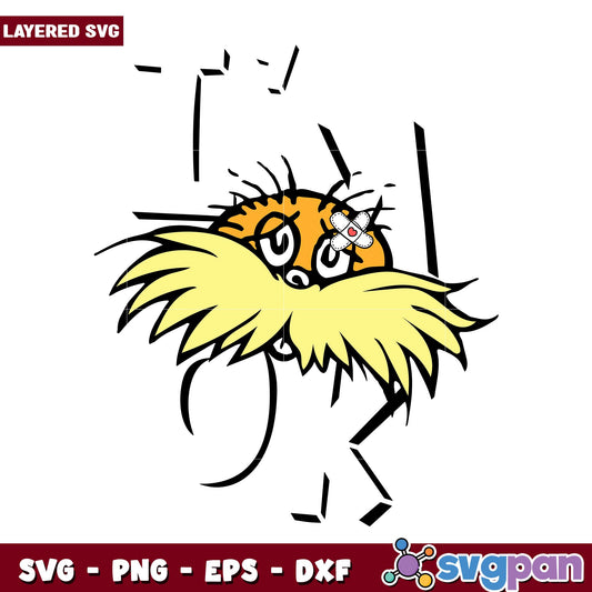 The Lorax Dr Seuss Im ok svg, Dr. seuss characters svg, Digital Download
