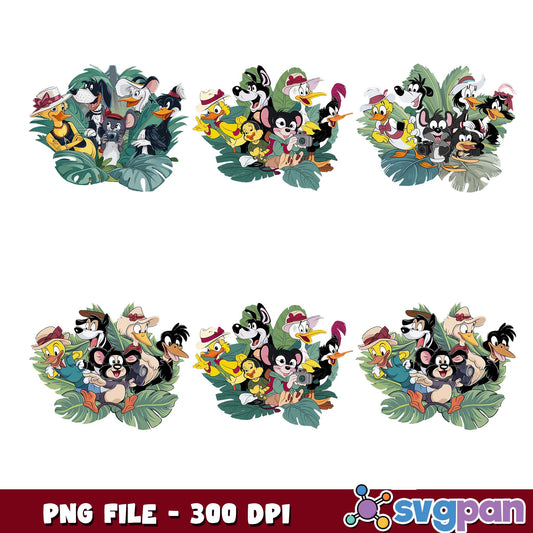 The best duck characters png bundle