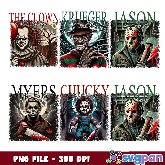 The famous killers png bundle