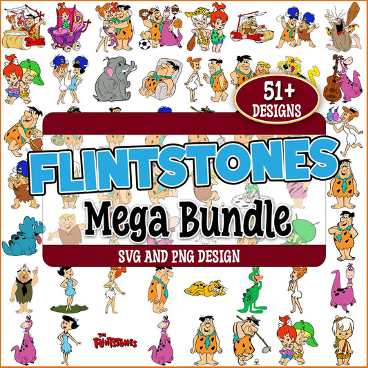 The flintstones svg bundle
