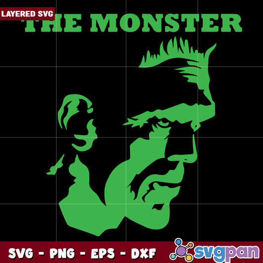 The monster frankenstein svg, halloween candy svg, halloween holiday svg