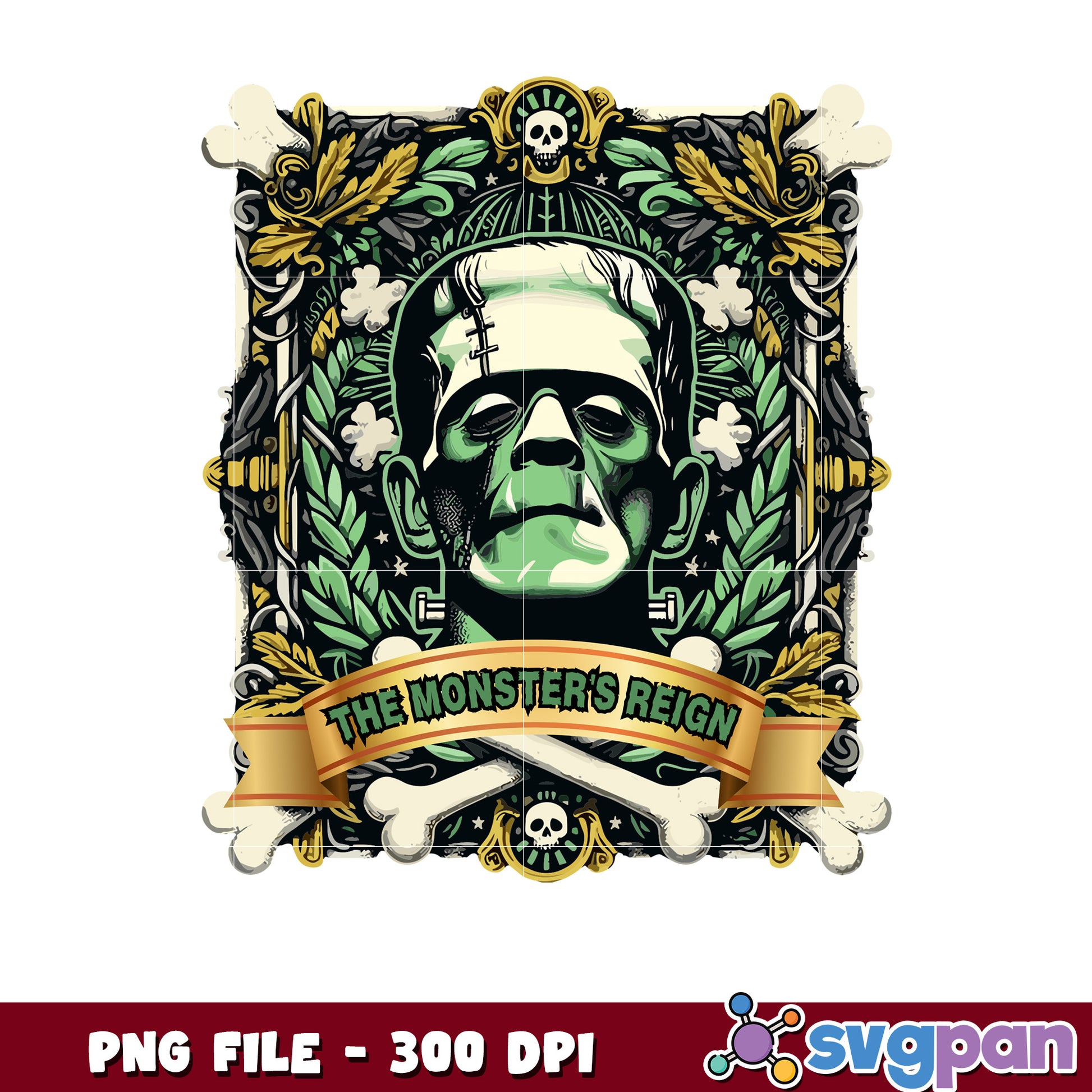 The monsters reign png, halloween horror characters png, halloween town png