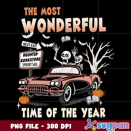 The most wonderful time of the year png, halloween costumes​ png, spirit halloween​ png
