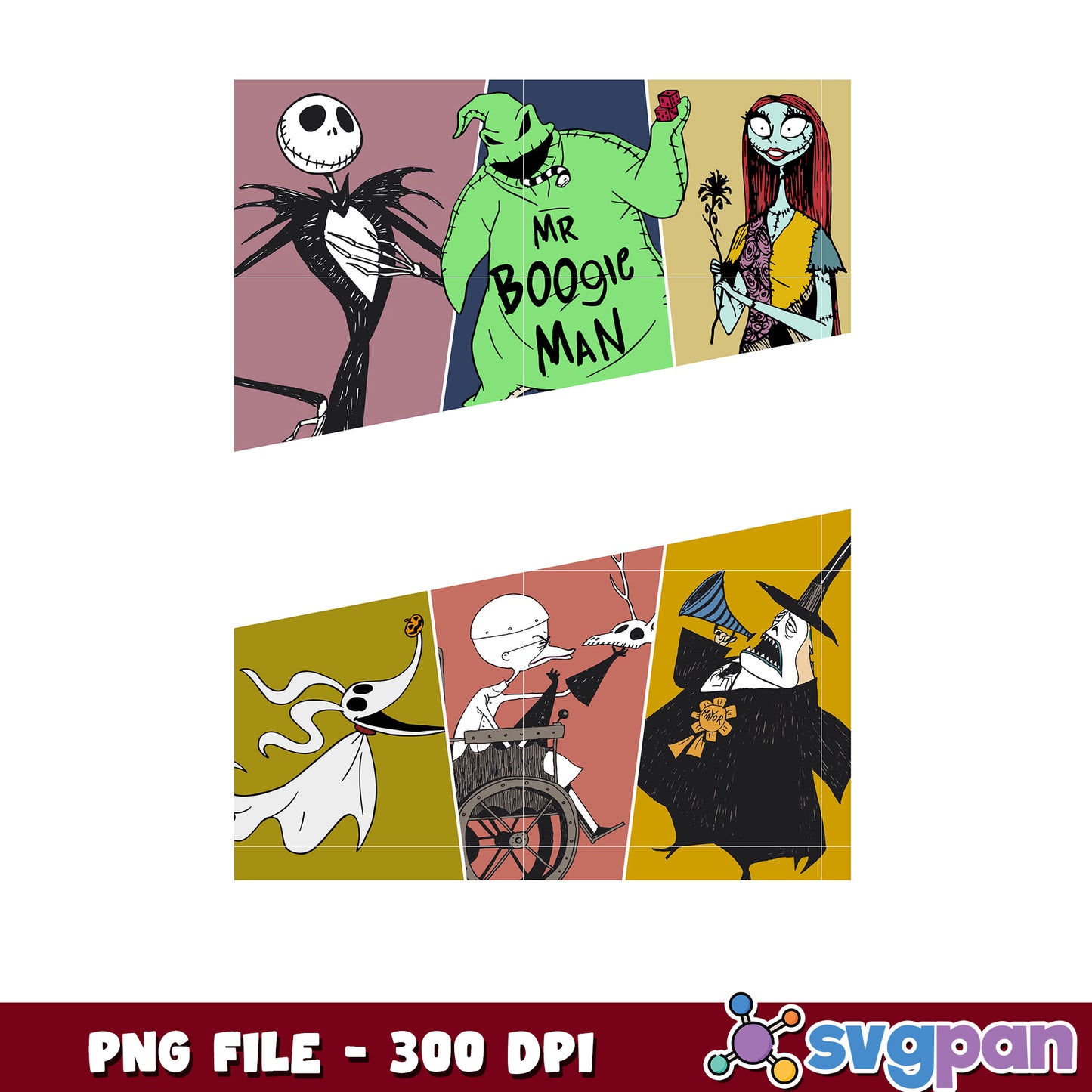 The nightmares before png, halloween oogie boogie png, halloween toys png