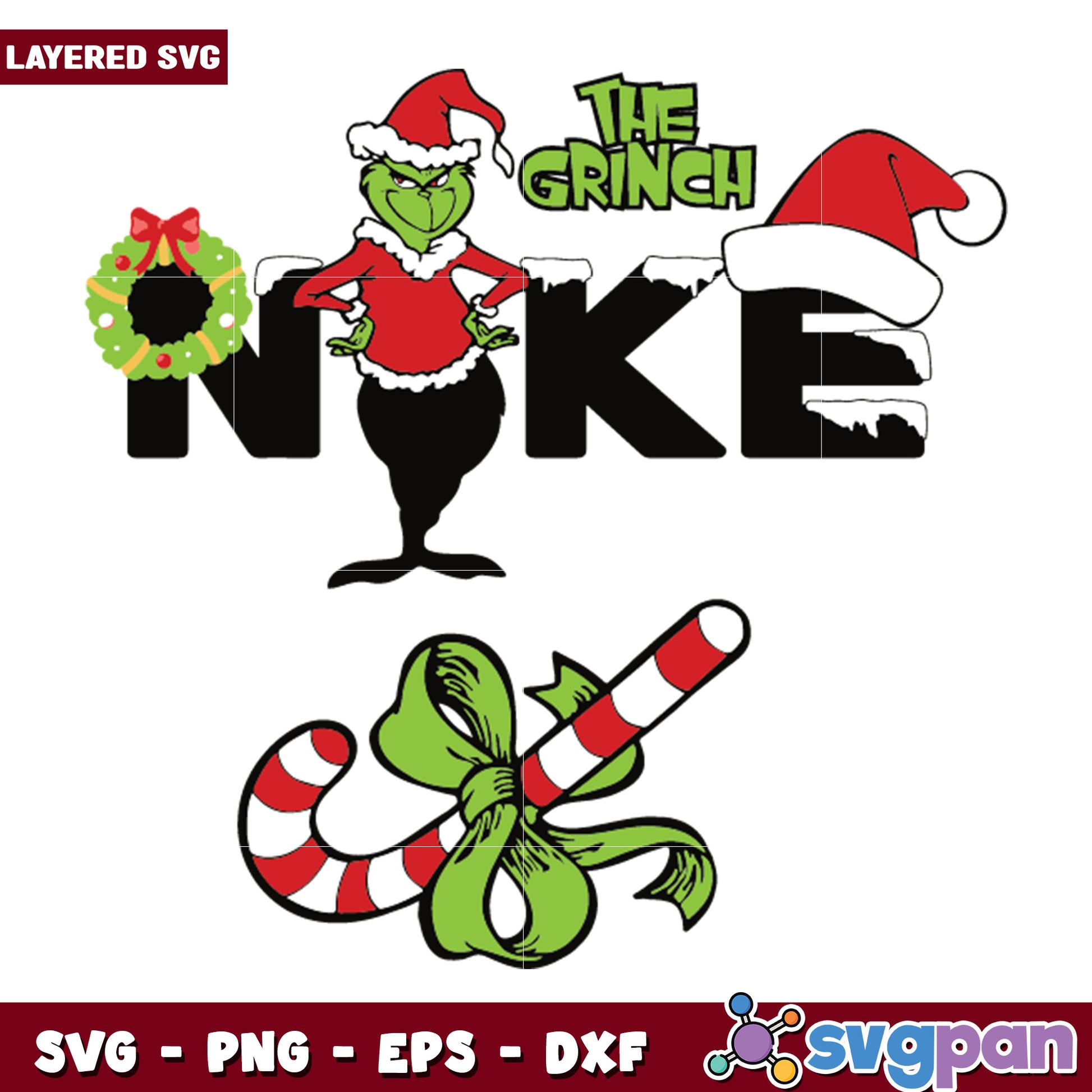 The nike grinch svg, grinch svg, grinch meme svg