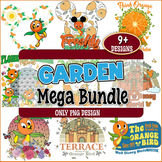 The orange bird png bundle