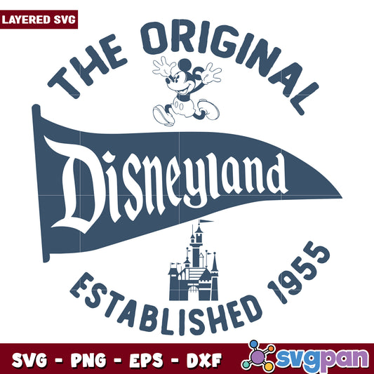 The original disneyland svg, mickey friends svg, disneyland celebration svg