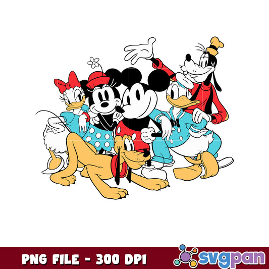 The sensational six characters png, disney characters png, disney cartoon png