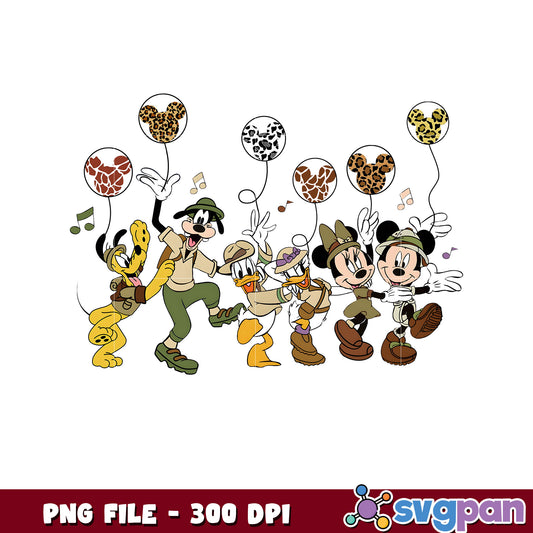The sensational six disney png, disney plus png, disney mickey mouse png4