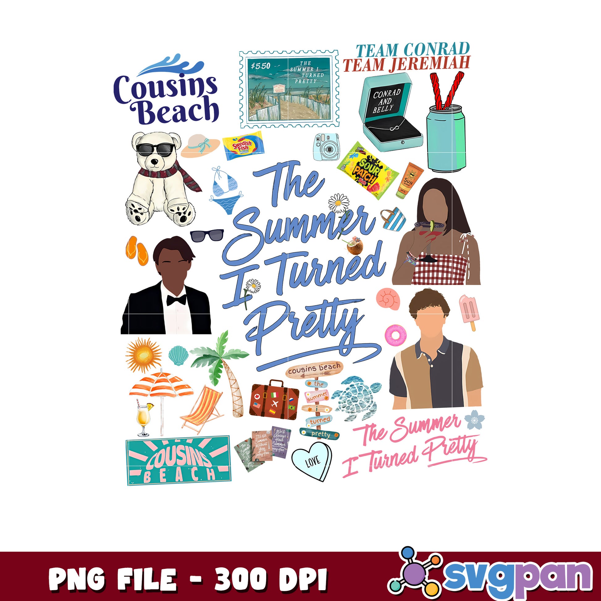 The summer i turned pretty png, young adult book png, romance story png