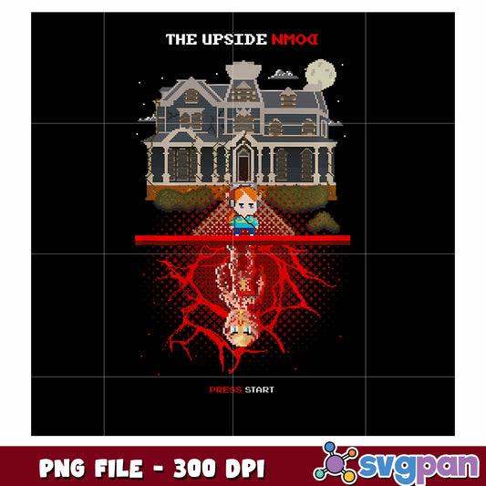 The upside down png, new stranger things png, mystery movie png