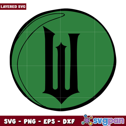 The wicked creative design svg, wicked movie svg, elphaba silhouette svg